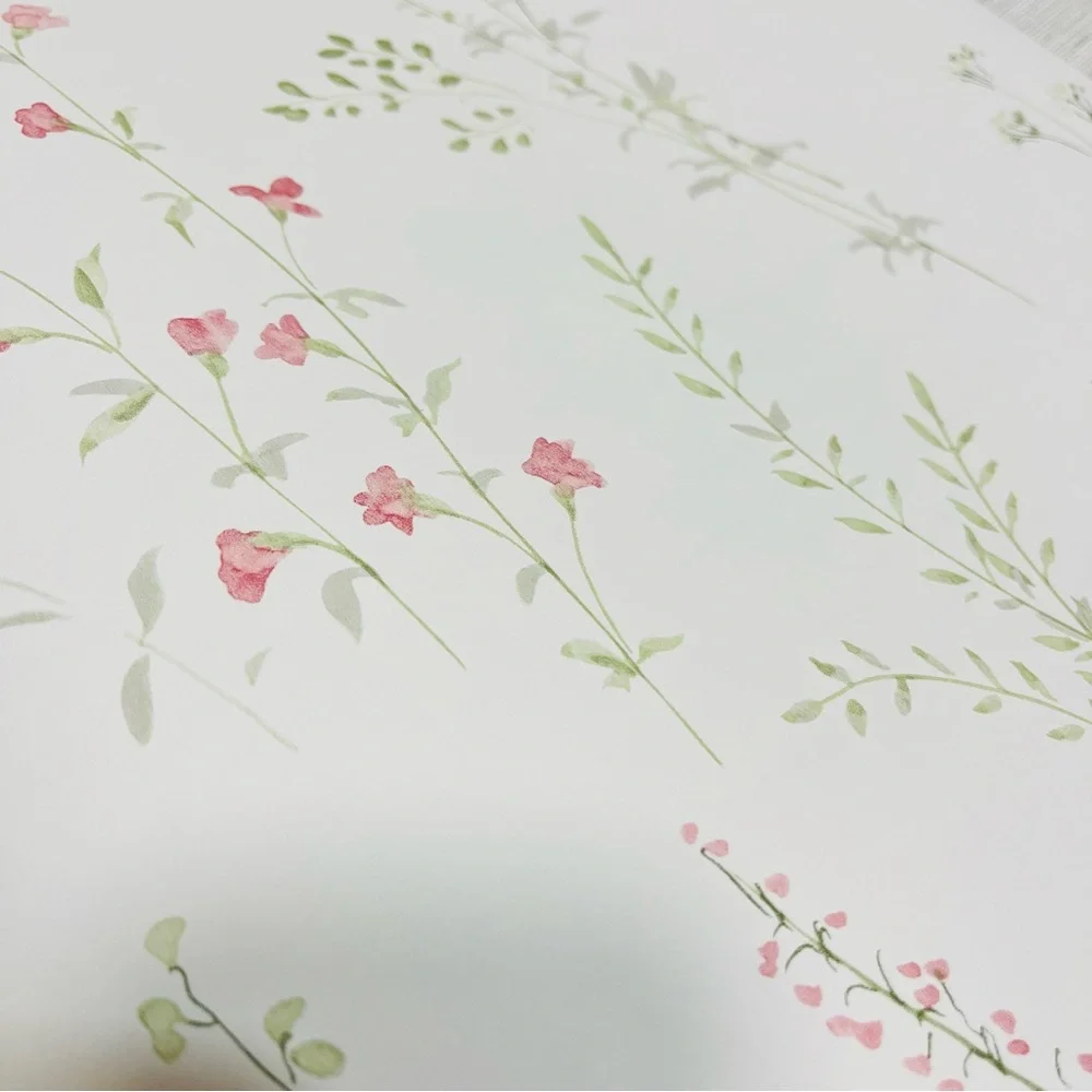 10 Large Floral Patterned Multicolor Wallpaper Sheets Samples DIY Crafts Bundle